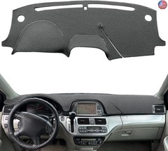 Dash Cover Mat Custom Fit for Honda Odyssey with Cutout for Speakers Airbag and