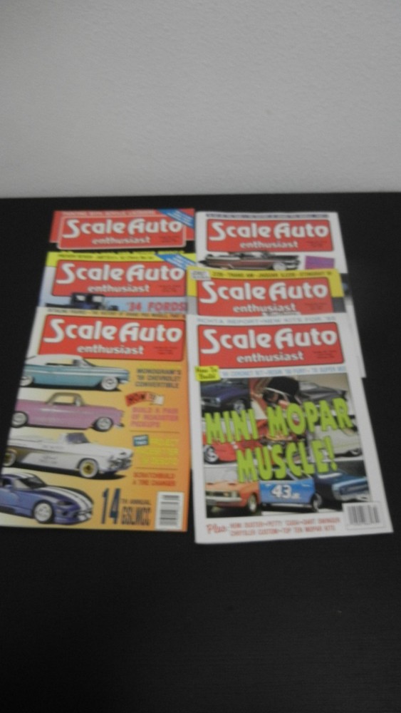 Scale Auto Enthusiast 1993 Full Year 6 Issues MINT