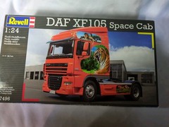Revell 1/24 DAF XF 105 Super Space Cab Semi Model Kit 07496 New In Box
