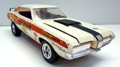 AMT, MPC 1:25 1969-70 Dyno Don Mercury Dragster Vintage Original Built Model Kit