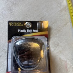 GG Grand General 93220 Chrome Plastic Gear Shift Knob (NEW)