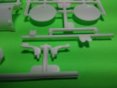 Mack R685ST 1/25 AMT big rig semi truck model car part round fuel diesel tanks