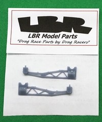 3D Printed Lakewood Ladder Bars GM A Body Drag Race Gasser 1/25 LBR Model Parts