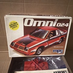 MPC #1-0789 Vintage 1979 Dodge Omni 024 Model Kit Open Box Complete