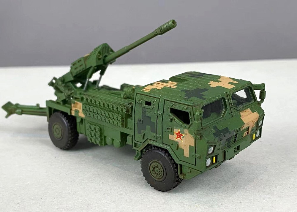 1/72 China PLA PCL-161 122mm Vehicle Mounted Howitzer Jungle Digital Resin Model