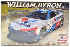 Salvinos JR Models “Valvoline” William Byron 2024 Camaro ZL1 Nascar 1/24 Car Kit