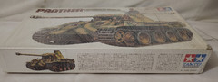 Tamiya WWII Military German Panther Panzerkampfwagen Tank Model Kit Open Box