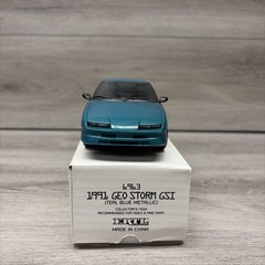 AMT/Ertl 1991 Geo Storm GSI Promo Car with Original Box, Teal Blue