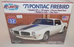 Atlantis Route 32 Muscle Car Series 1:32 ’71 Pontiac Firebird #M2009 NIB