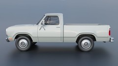 1/25 3d printed 1972 Dodge D100 pickup by Andrey Bezrodny