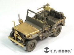 ET Model E35126 1/35 WWII US Willys MB Jeep Detail Up Set for Tamiya 35219