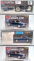 1967 Camaro Z28 AMT 1:25 Model Kit # 6638 ~ Factory Sealed Box ~ Excellent