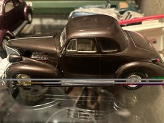 Detailed Model of A Customized 1939 Chevrolet Coupe Hot Rod. 1:24 Monogram Kit