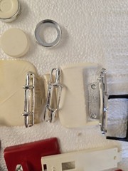 Vintage AMT 1961 Lincoln Continental K-421 Box & Huge 1/25 Model Parts Lot