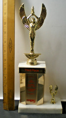 11th annual 1979 MPC National Model Car Customizing Contest Third Place Trophy