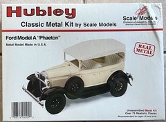 JLE Scale Models ‘30 Ford Model A Phaeron Die-cast Metal Model Kit Sealed