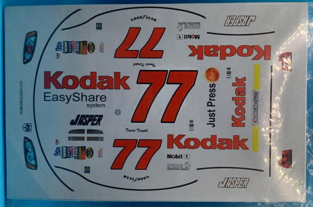 Unknown | No. ? | 1:25 #87 Kodak 2005 Dodge Charger Decals