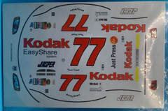 Unknown | No. ? | 1:25 #87 Kodak 2005 Dodge Charger Decals