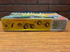AMT 1/25 Scale Dodge L700 Truck w/Flatbed Racing Trailer Model Kit