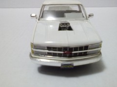 Vintage Pro street Chevy pickup built model car