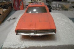 VINTAGE MODEL LOT OF 1 PARTS DUKES OF HAZZARD 12 1/2″ 4 1/2 lot 0 0 0 0 4