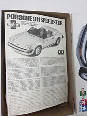 Tamiya Porsche 911 Speedster 1/24 Scale Snap-Loc Model Kit Partially Assembled