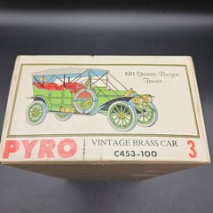 Vintage 1967 PYRO 1911 Stevens – Duryea Tourer Brass Car Model Kit NIB