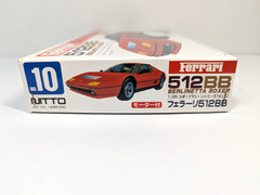 NITTO KAGAKU Ferrari 512BB Berlinetta Boxer (OPEN BOX) 1/28 Model Car Kit No. 10