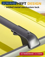 Tuyoung 300lbs Lockable Roof Rack Cross Bars Compatible with Ford Explorer 2020-