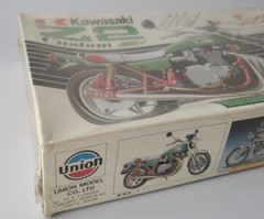 UNION KAWASAKI Z2 CUSTOM KZ1000 KZ 1000 VINTAGE MOTORCYCLE 1/15 MODEL KIT