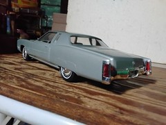 1971 Silver Cadillac EL DORADO Coupe Promo Dealer Model