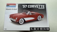 Monogram 1957 Corvette Convertible 1:24 Unassembled Model Kit 10852 2023 Hardtop