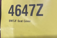 BWTJF Front Car Seat Bottom Covers 2 Pack, Universal Auto Seat Cushions, Nappa L