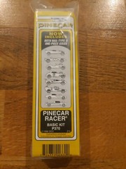 Vintage Pine Car Pinewood Derby Basic Car Kit P370 1996 Kids Crafts Fun New