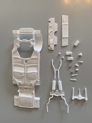 AMT 1/25 1970 Chevelle SS 454 Interior And Chassis Parts /Junkyard/Diorama