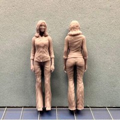 Smokey and The Bandit Figures for Diorama 1/24 1/25