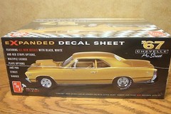 AMT MODELS ’67 CHEVELLE PRO STREET 1/25 SCALE MODEL KIT