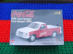 AMT ERTL 1995 COCA COLA FORD RANGER 1/25 MODEL KIT SEALED