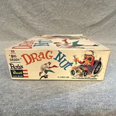 Vintage ORIGINAL Revell Ed “BIG DADDY” Roth DRAG NUT NOS FACTORY SEALED 1963
