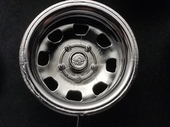 BASSETT STYLE RACING WHEELS from 77 Chevy Monte Carlo Salvinos JR 1:25 Model Kit