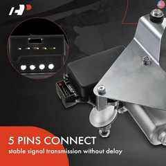 A-Premium Rear Windshield Wiper Motor Without Washer Pump Compatible with