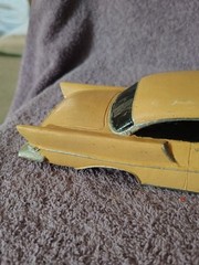 Vintage 1957 Lincoln Premiere 1:25 Resin Model Car Body Epoxy?