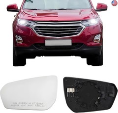 Driver Side Mirror Replacement Glass for Chevy Equinox 2018 2019 2020 2021 2022