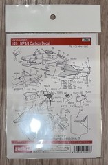 Studio27 CD20001 1/20 McLaren MP4/4 Full Carbon Decal for Tamiya New