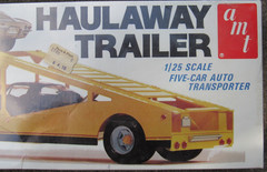 2 VTG AMT 1/25 Model Reefer Fruehauf Haulaway Semi-Trailer # T507 T523 NOS LOT