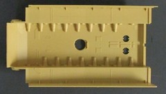 ACADEMY 1/35 Scale German Tiger-1 Late Ver. – Lower Hull from Kit No. 13314