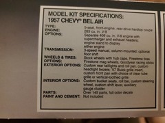 Amt 8099 Classics Chevrolet Model Kit 1/25 Scale, 3 Complete Kits, NOB