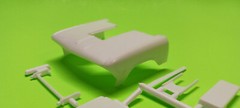 1966 Malibu SS 1/24 Revell Tilt Flip Front Clip Hood Fenders Scoop Race Drag Car