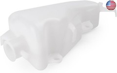 Mallofusa Motorcycle Radiator Water Coolant Reservoir Overflow Tank Replacement