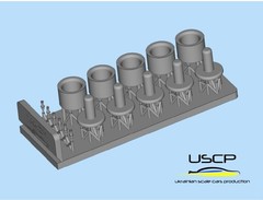 USCP 24P144 1/24 Rotiform LHR 18” Accessories kit
